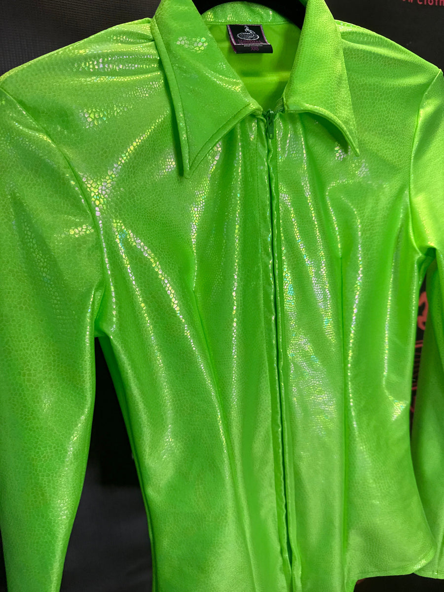 XXS - Lime Pearl Croc