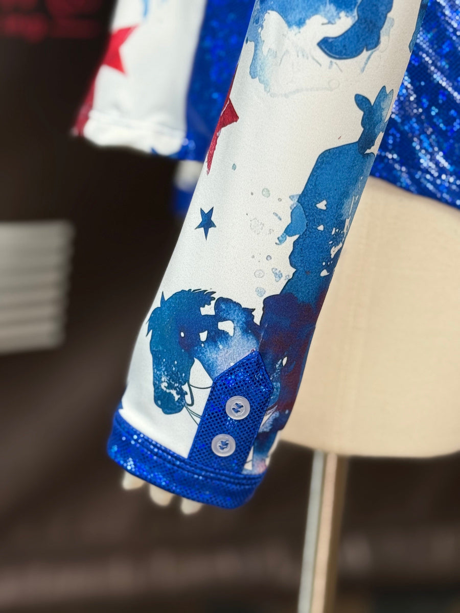 S - Stars, Stripes & Spurs Dolly Cut