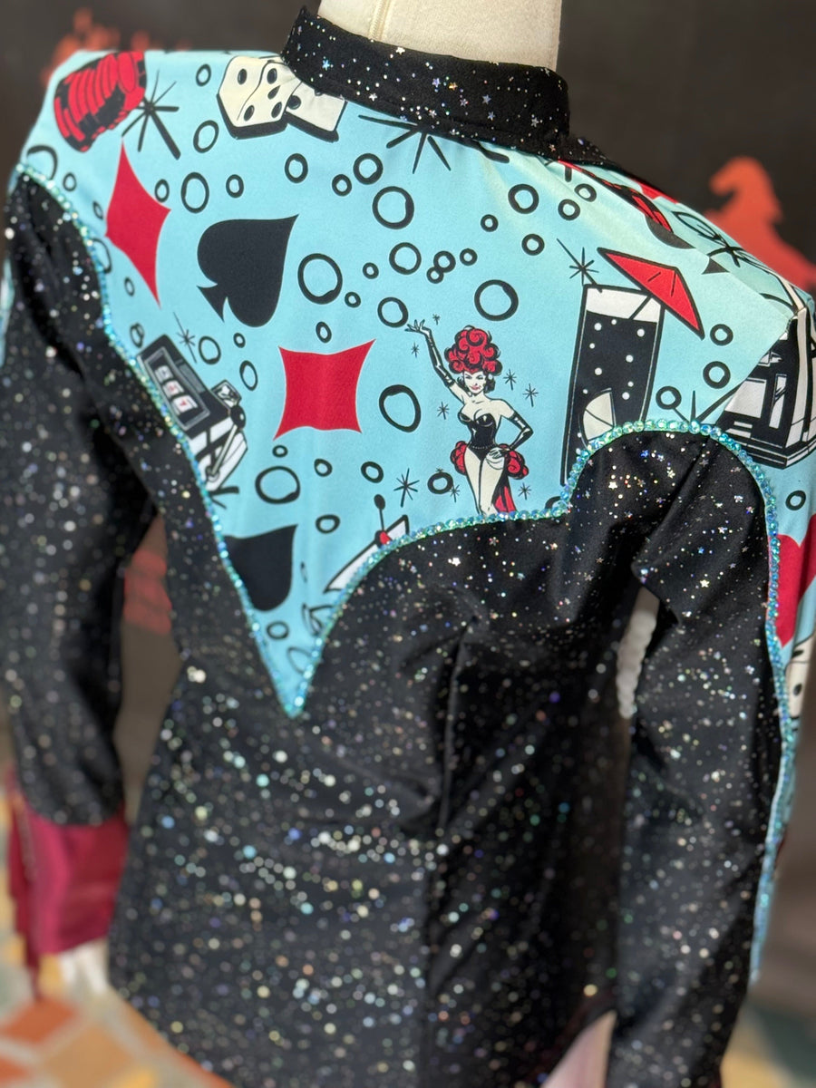 M - Showgirl Clementine + Fringe/Bling