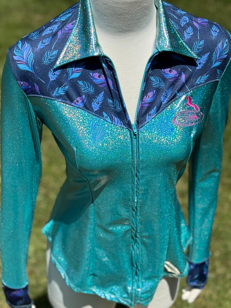 S - Magic Feather Yoke Style + Bling