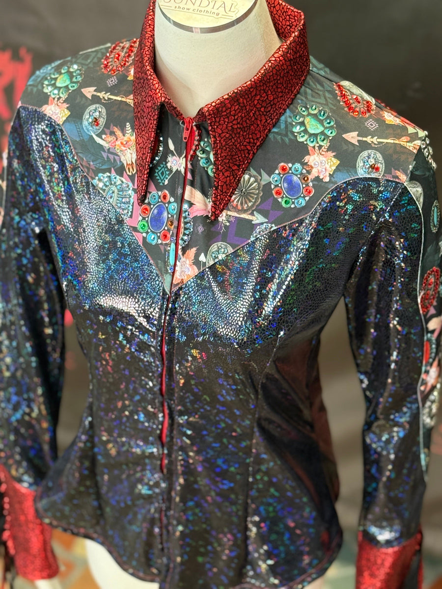 M - Squash This Clementine + Fringe/Bling