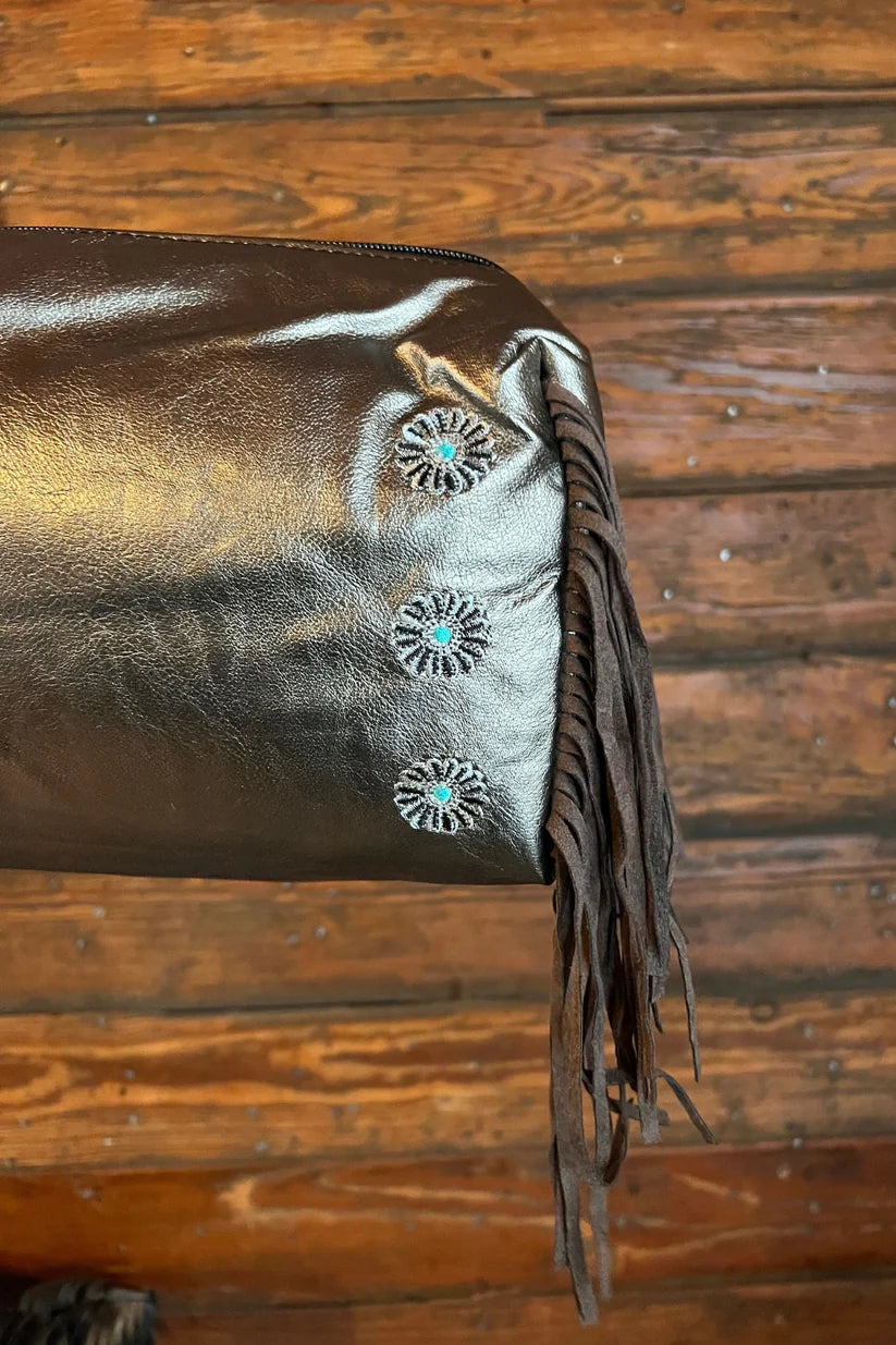 Western Flair Cosmetic Bag (2 Colors)