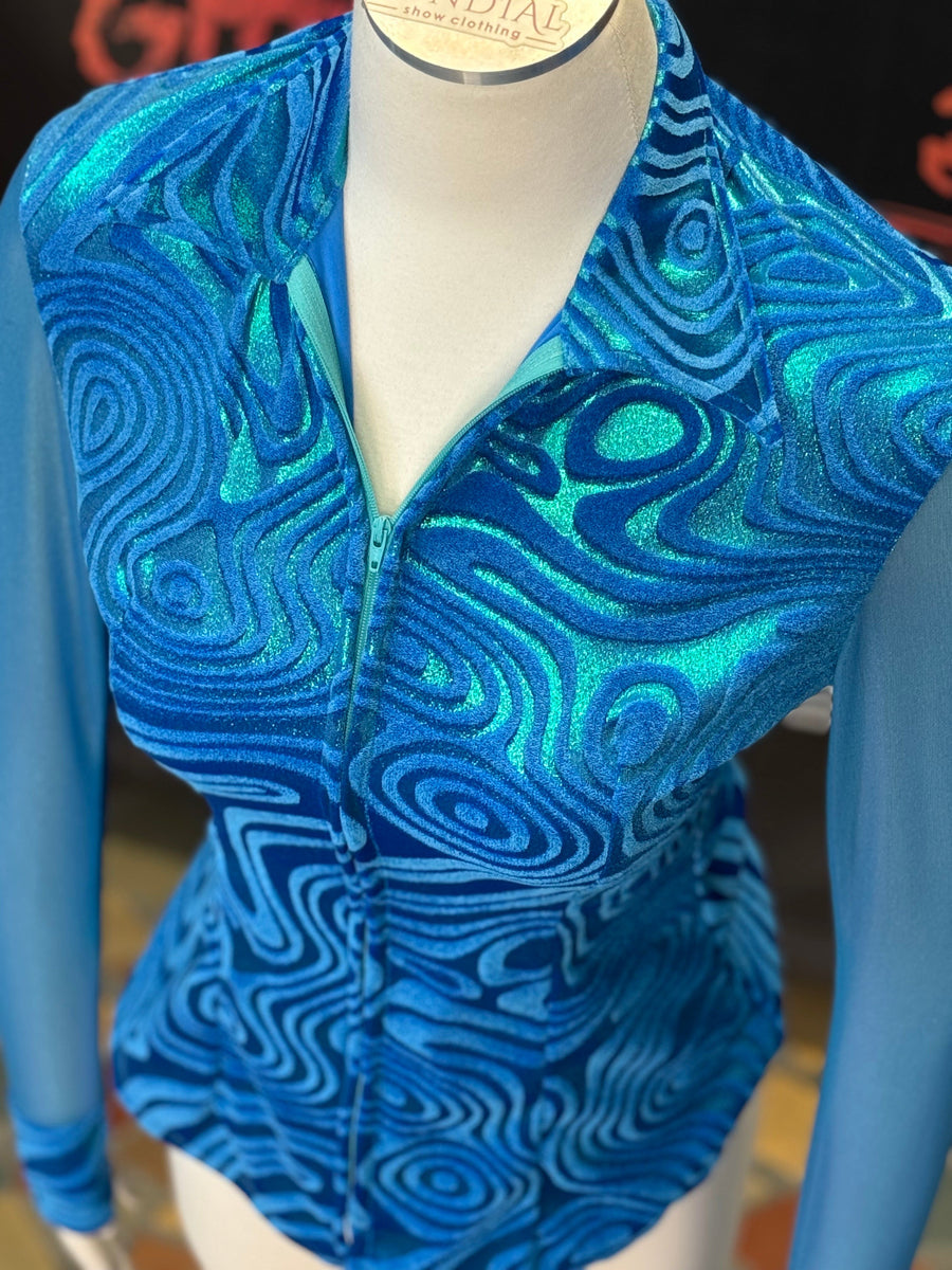 XS - Sonic Swirl Mesh Sleeve