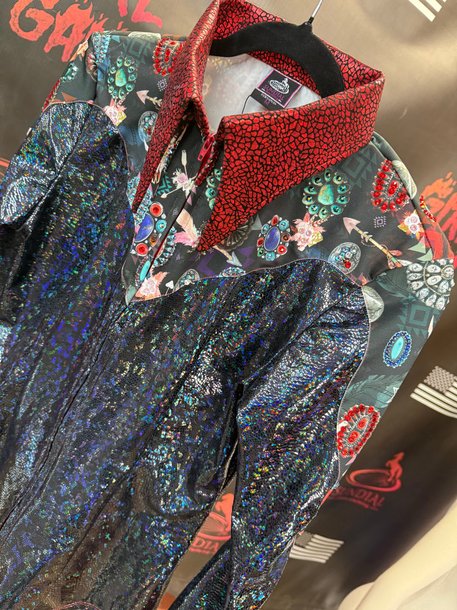 M - Squash This Clementine + Fringe/Bling