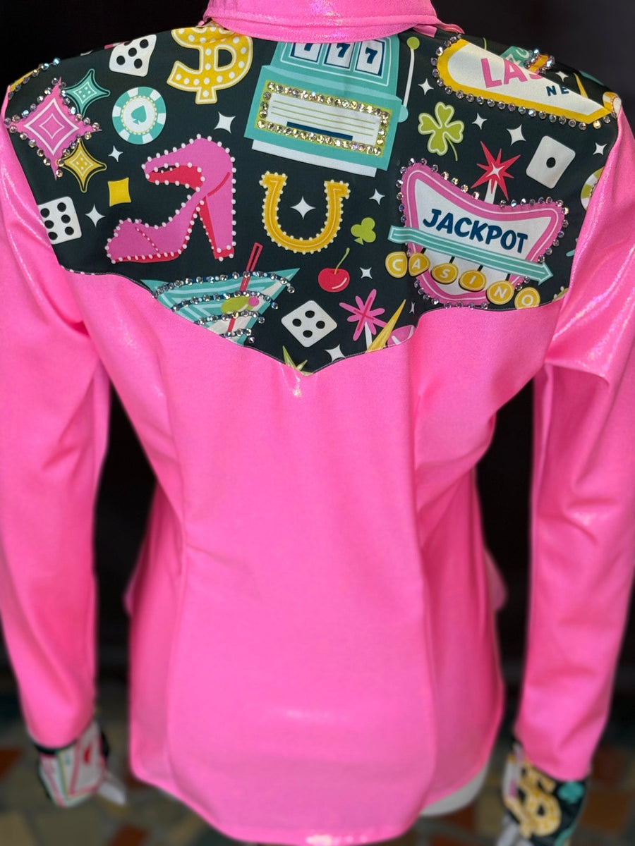 L - NFR Barbie Yoke Style + Bling