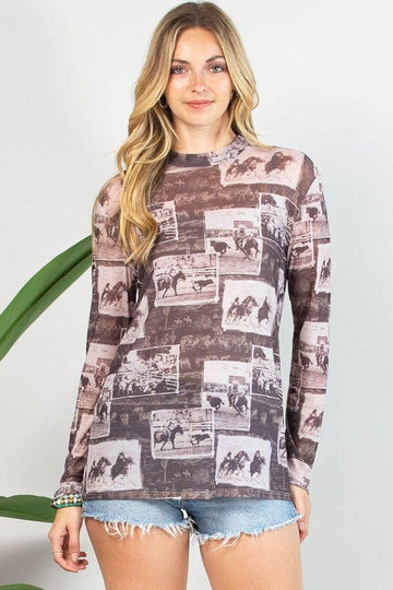 Memories Mesh Long Sleeve