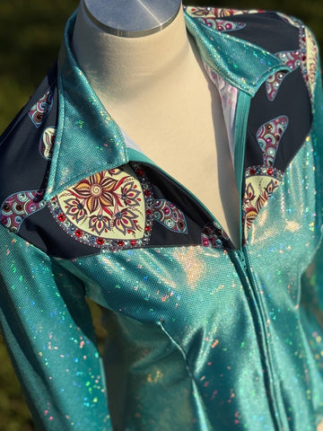 M - Sea Turtle Yoke Style + Bling