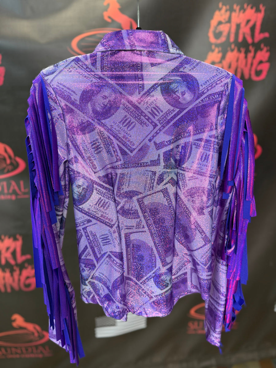 YM - Money Talks Purple + Fringe