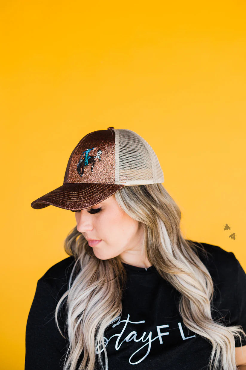 Big Bucks Sparkle Pony Cap