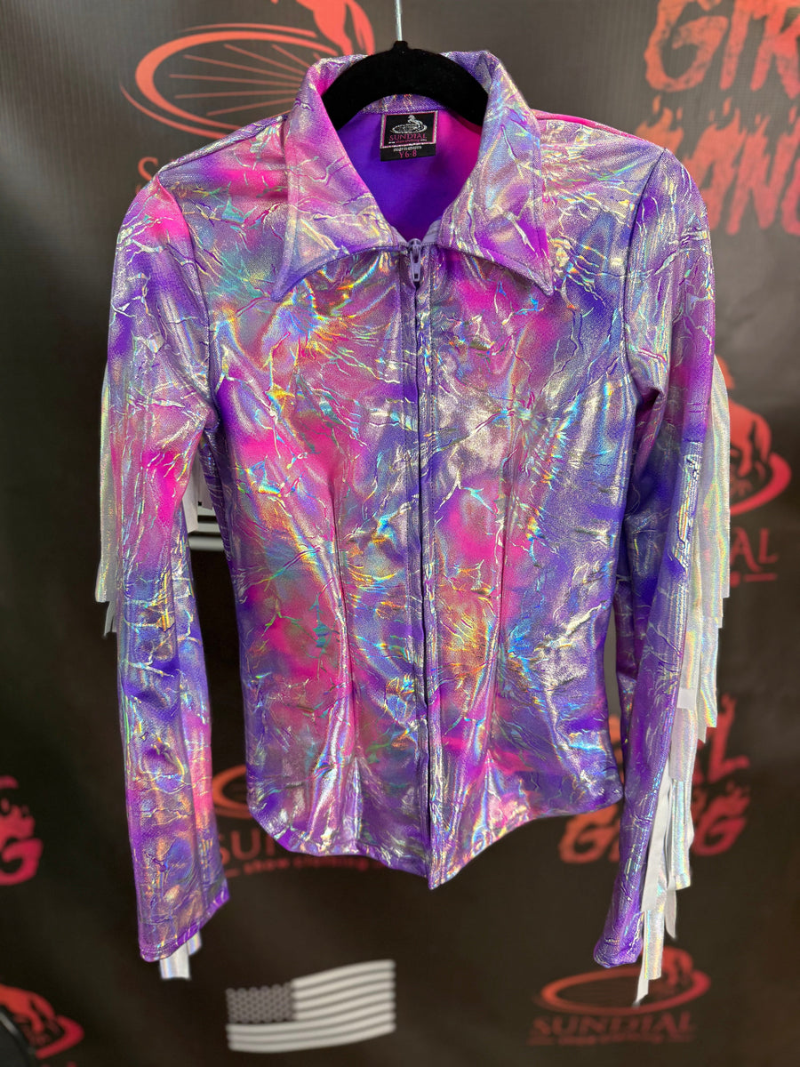 YM - Pink/Purple Thunder + Fringe