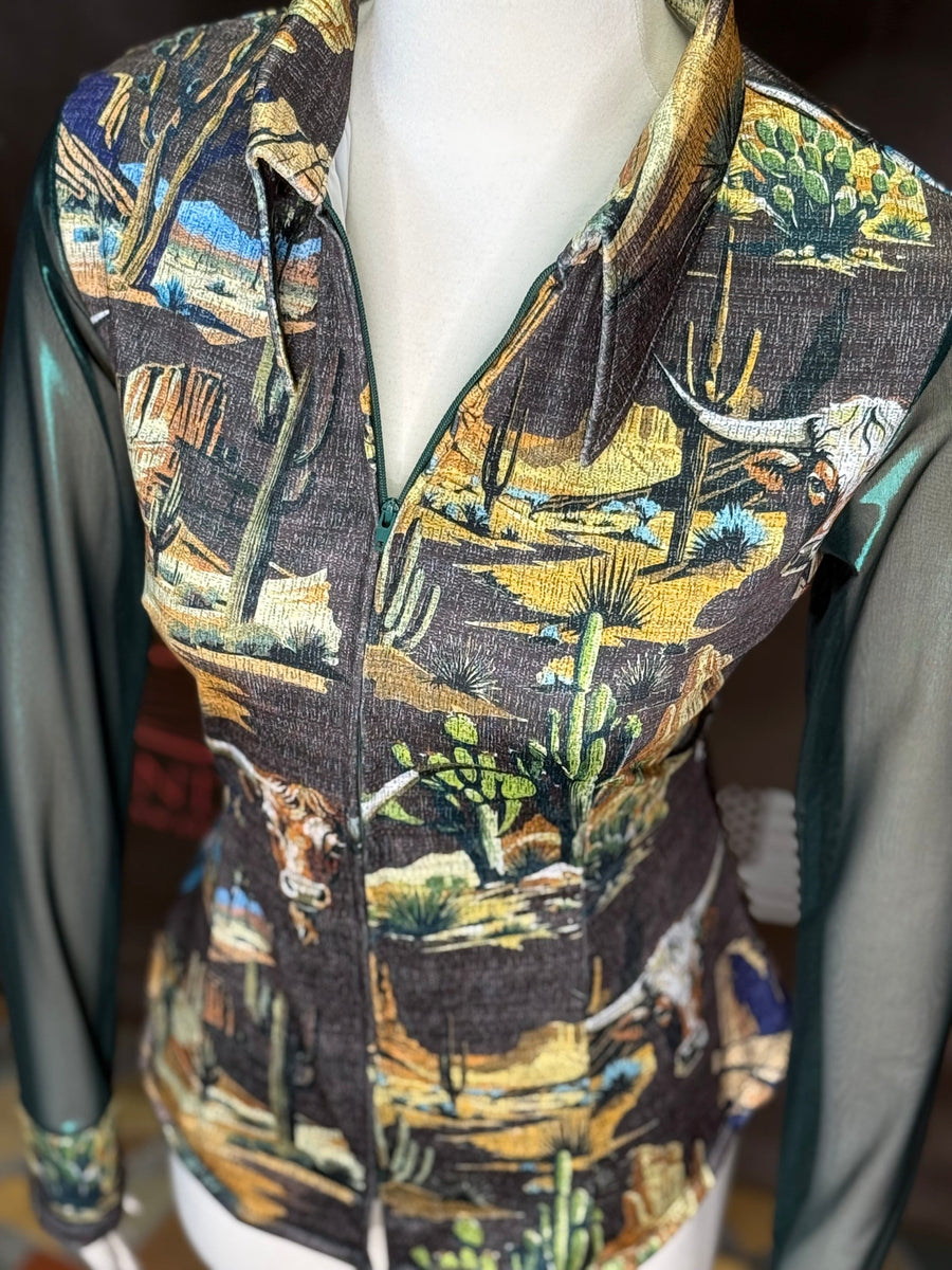 L - Verdant Range Mesh Sleeve