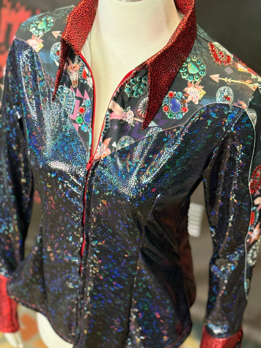 M - Squash This Clementine + Fringe/Bling