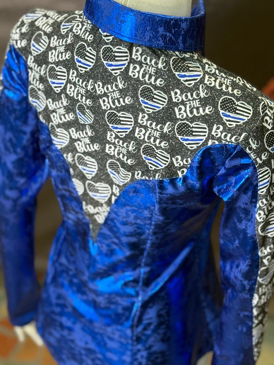 S - Back the Blue Clementine Cut