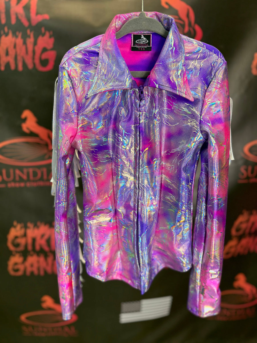 YS - Pink/Purple Thunder + Fringe