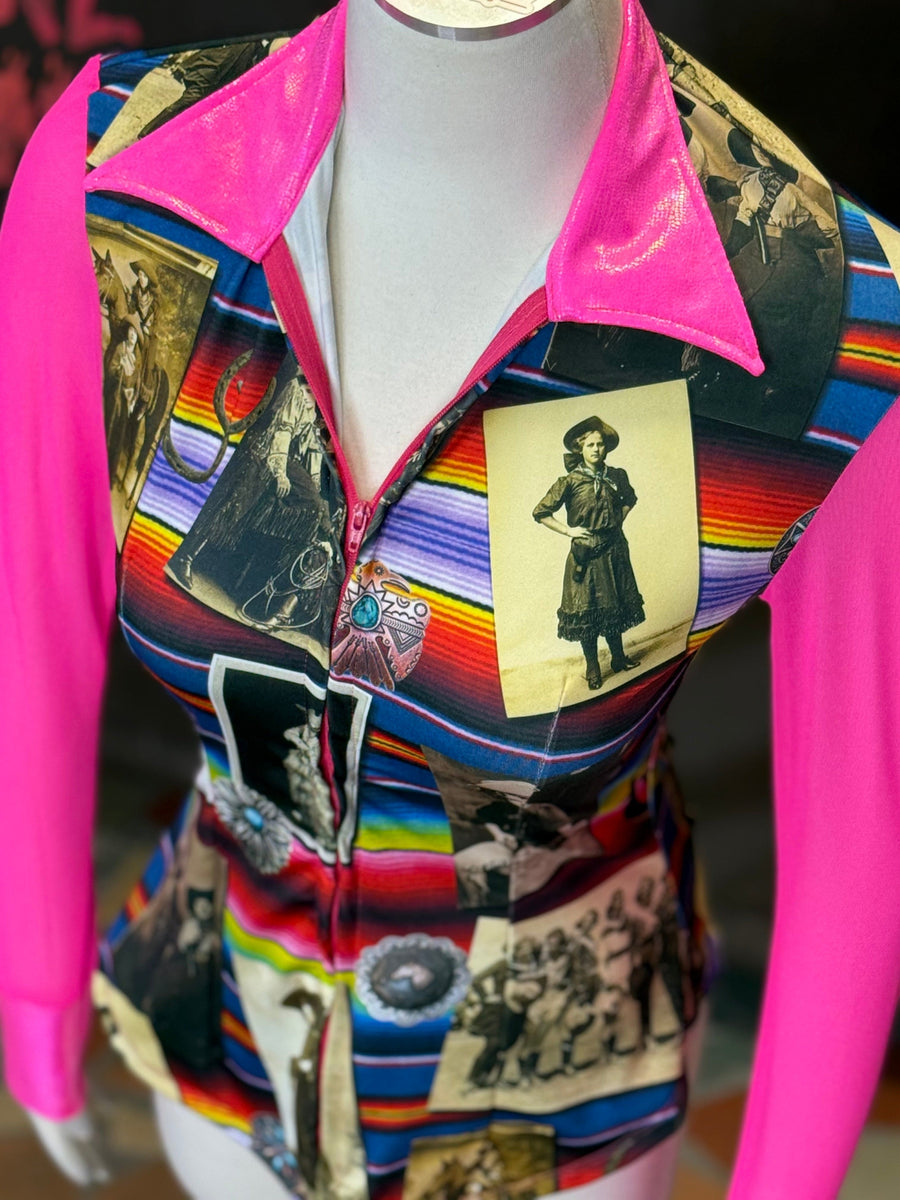 XS - Rodeo Reverie Mesh Sleeve