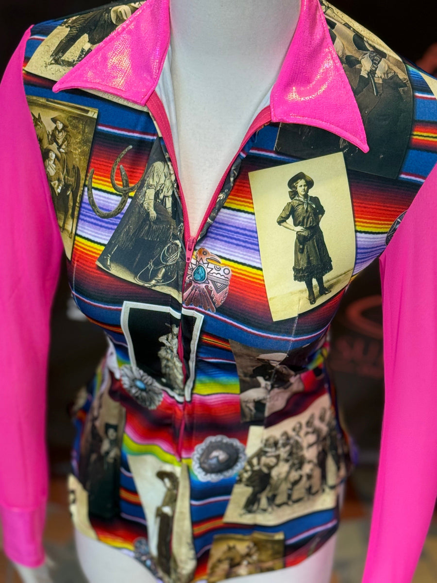 XS - Rodeo Reverie Mesh Sleeve