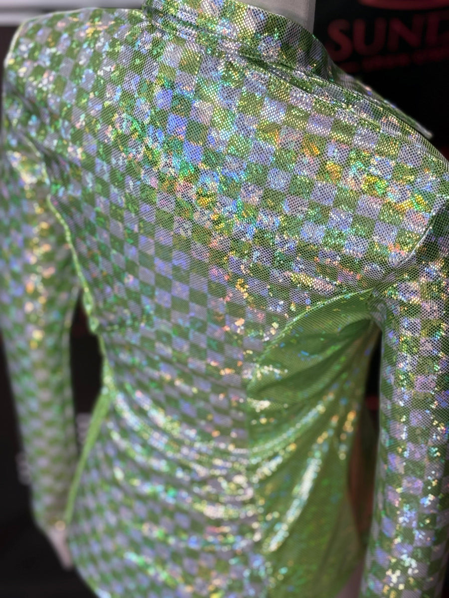 XS - Lime Reality Check Dolly Cut