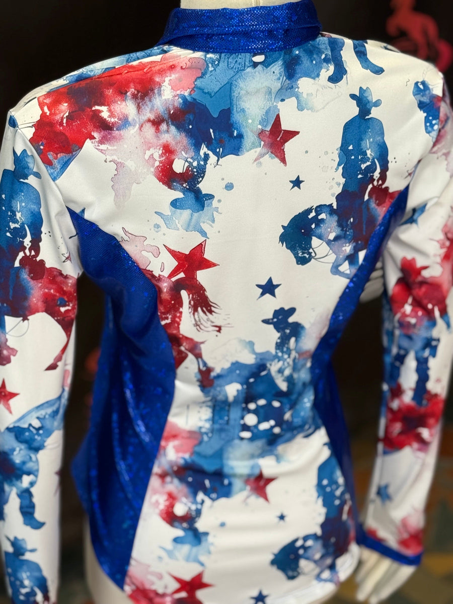 S - Stars, Stripes & Spurs Dolly Cut