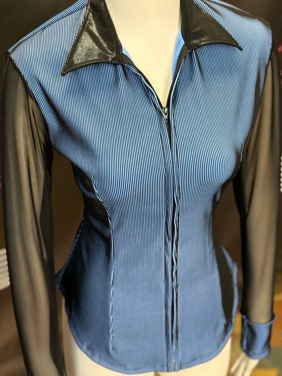 M - Rivera Stripe Mesh Sleeve