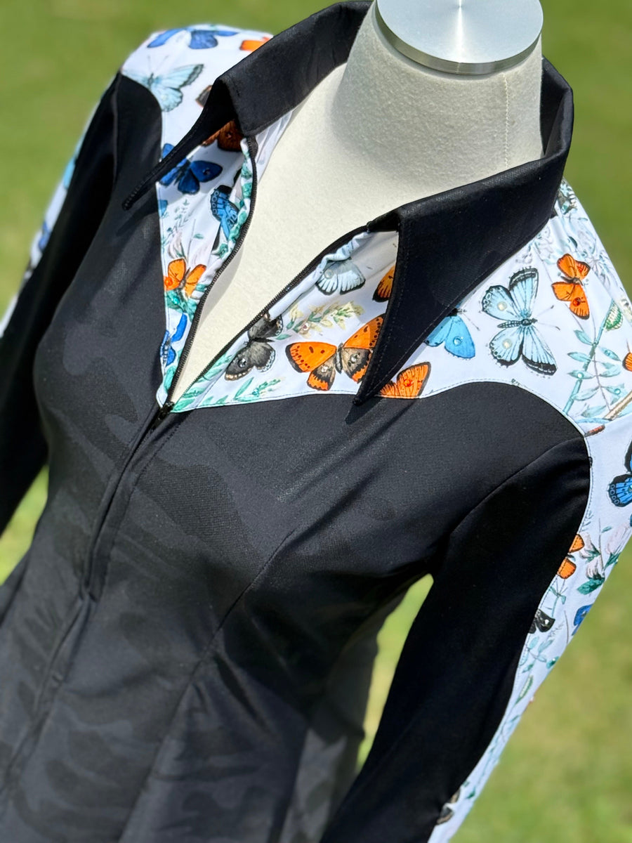 S - Midnight Monarch Clementine Cut + Bling