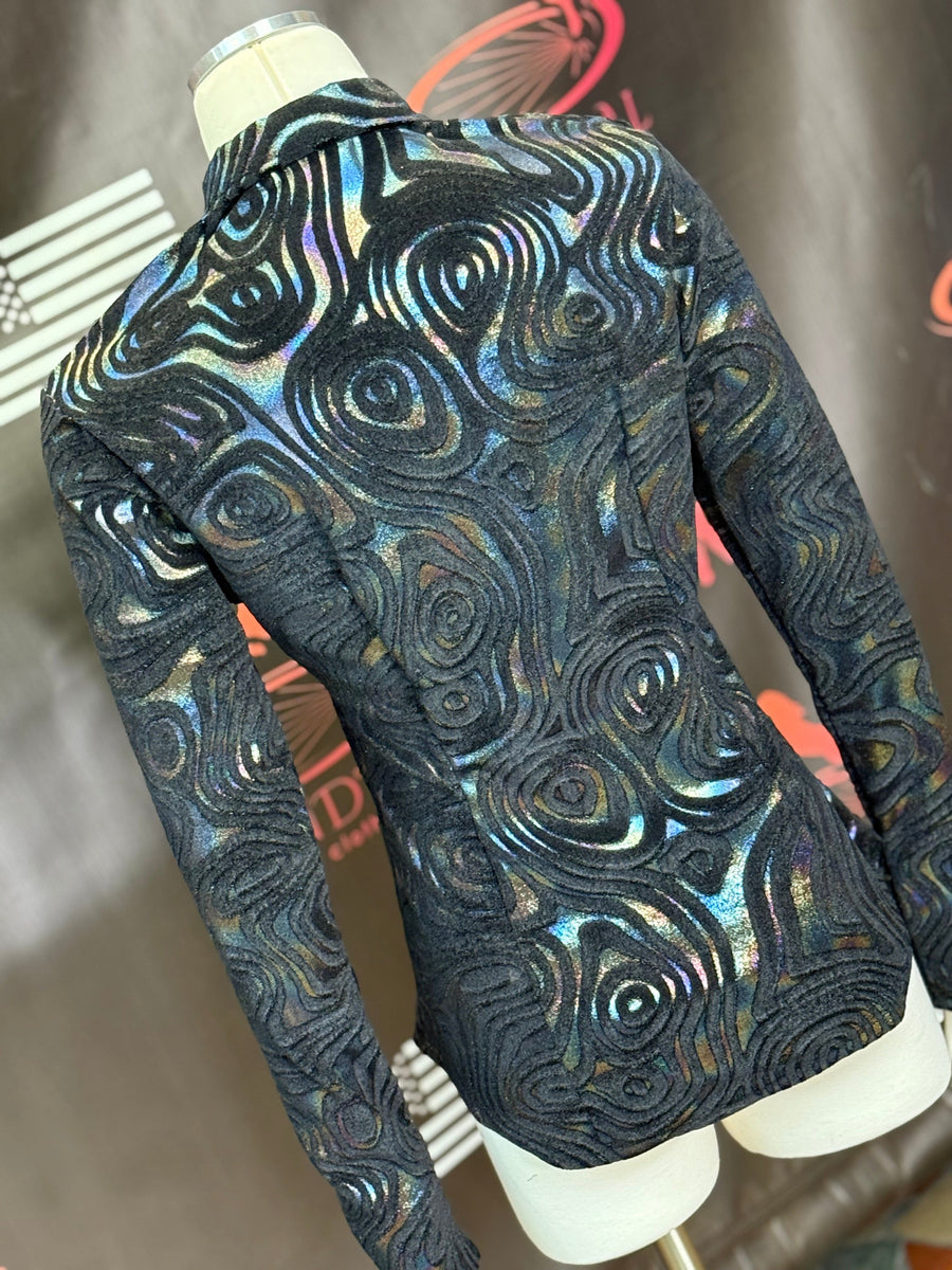 M - Sonic Velvet Swirl in Black