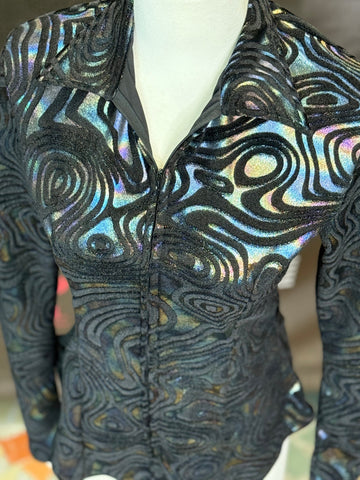 M - Sonic Velvet Swirl in Black