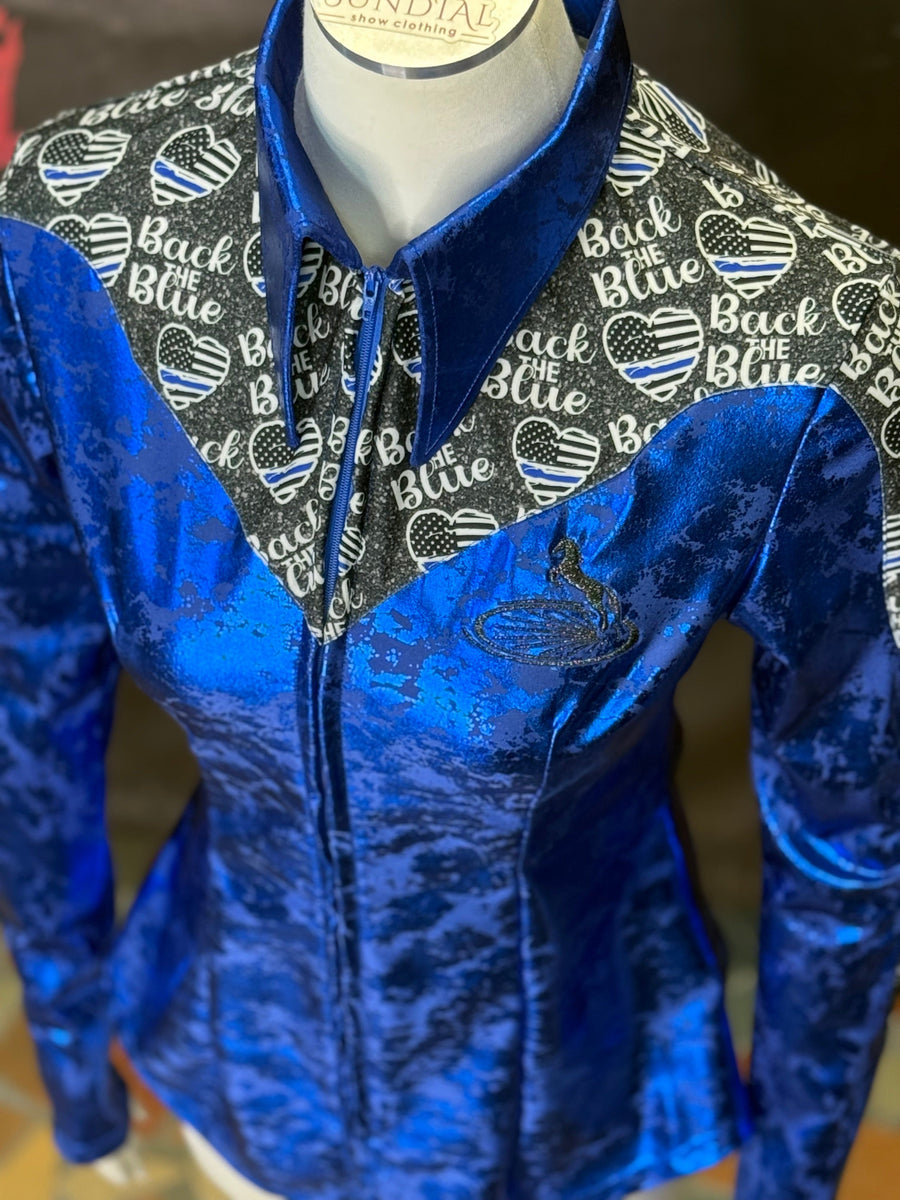 S - Back the Blue Clementine Cut