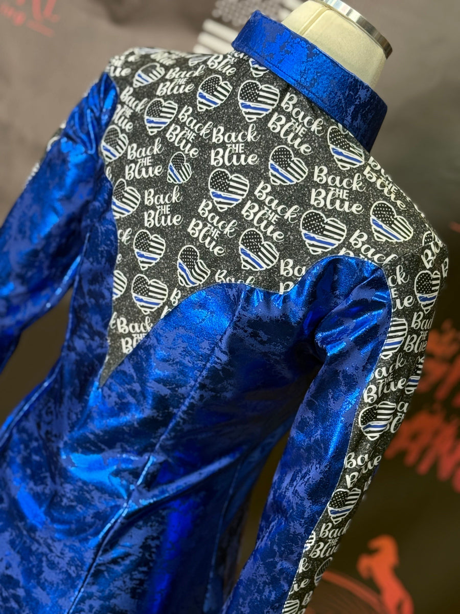 S - Back the Blue Clementine Cut