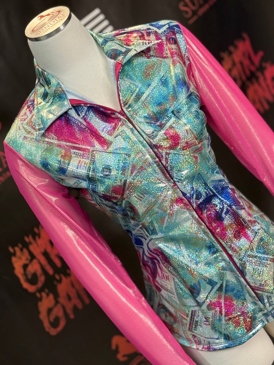 L - Money Piece Mesh Sleeve