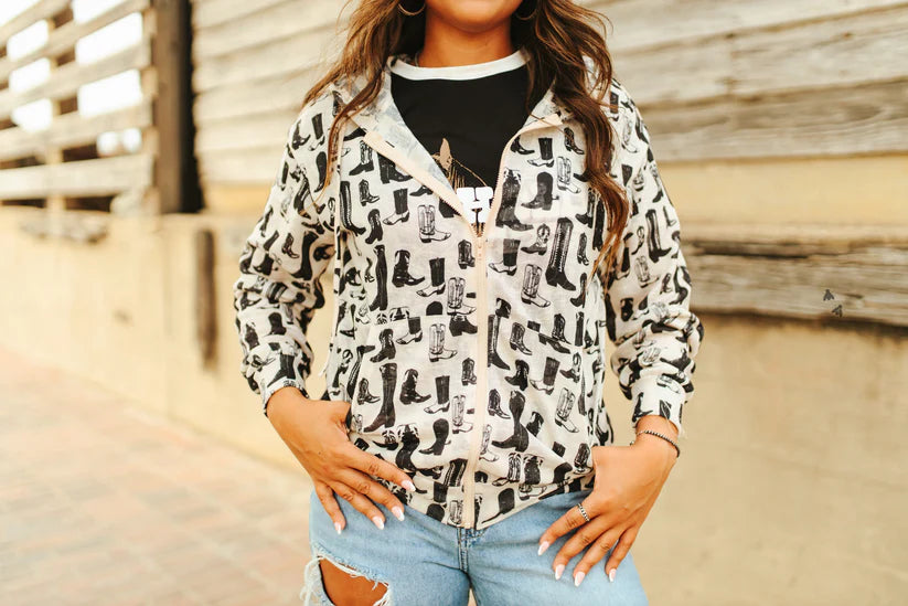 S- Kickin It Zip Hoodie