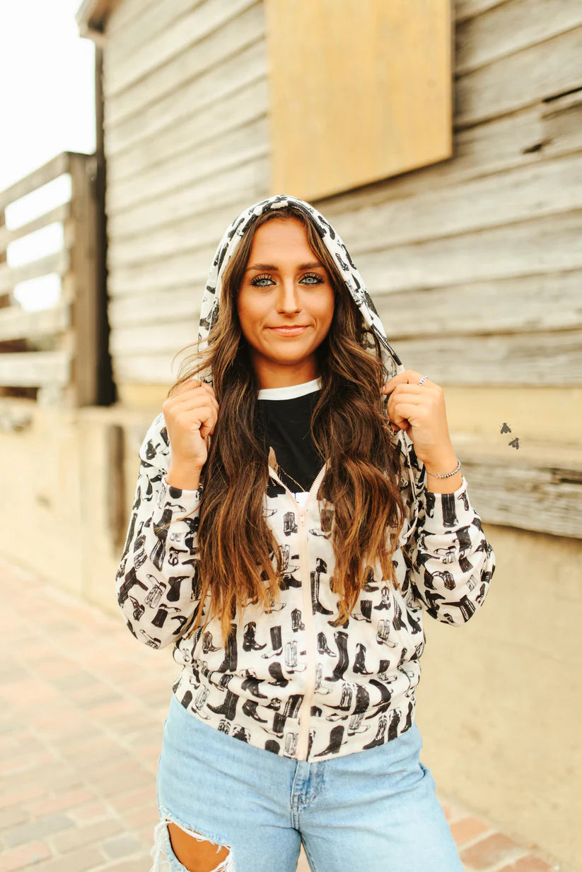 S- Kickin It Zip Hoodie