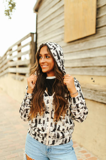 S- Kickin It Zip Hoodie