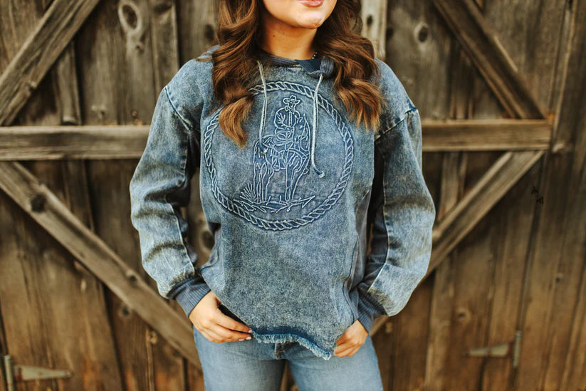 Denim Darlin' Hoodie