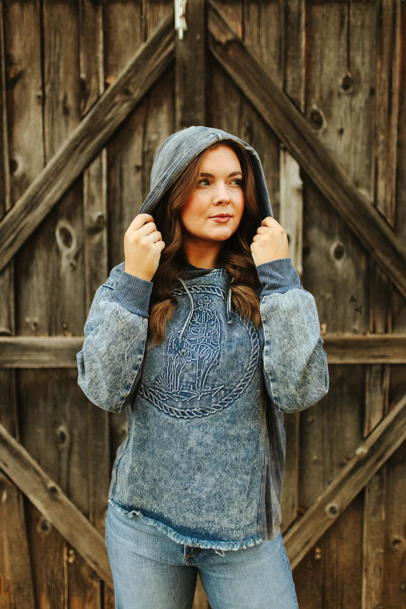 Denim Darlin' Hoodie