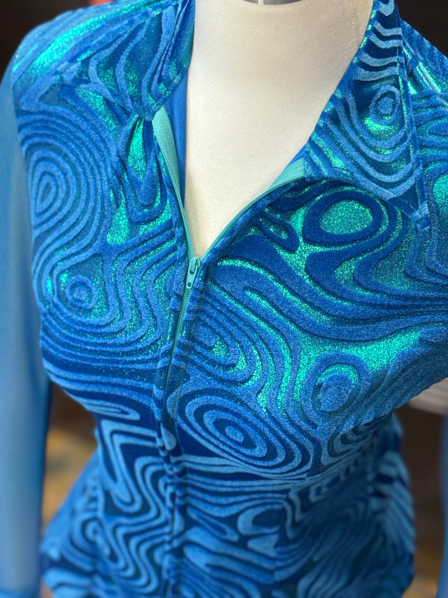 XS - Sonic Swirl Mesh Sleeve