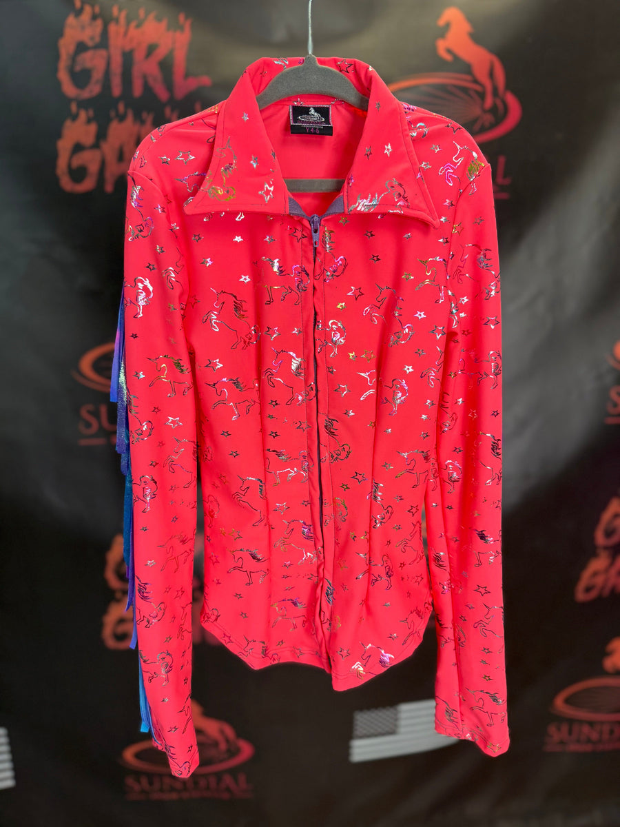 YS - Unicorn Coral + Fringe