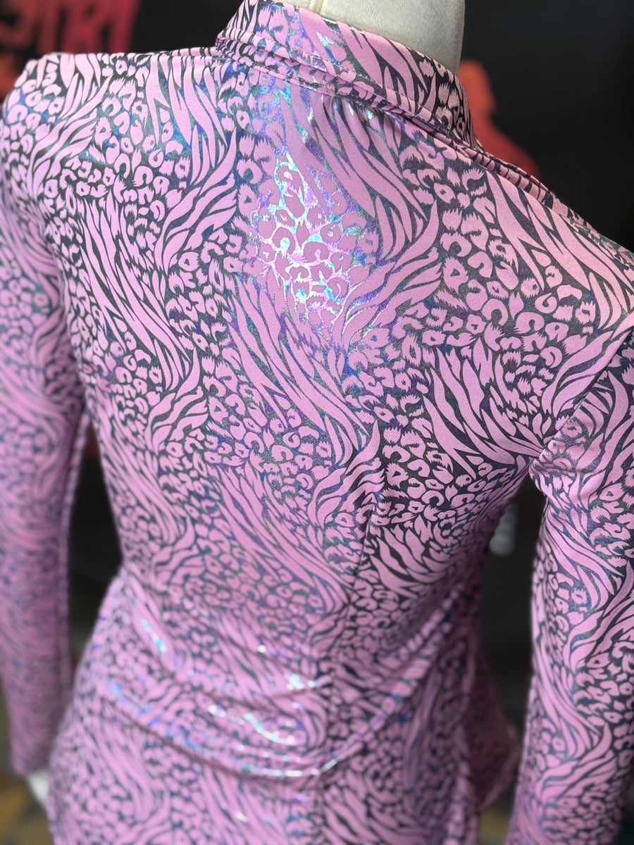 XS - Lisa Leopard in Blush