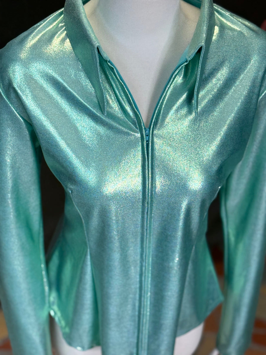 XL - Tiffany/Mint Shimmer