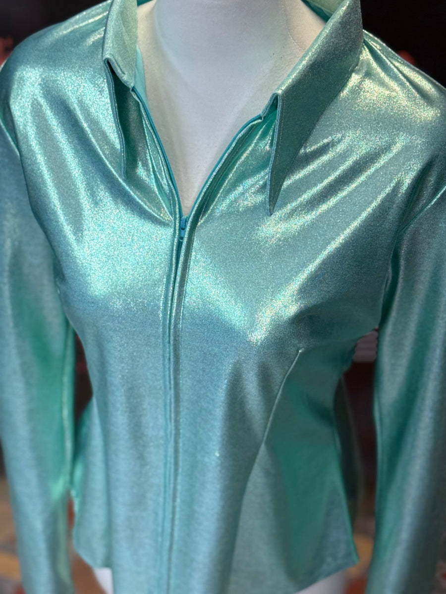 XL - Tiffany/Mint Shimmer