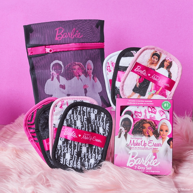 MakeUp Eraser - Barbie Pink 7-Day Set