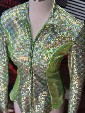 XS - Lime Reality Check Dolly Cut