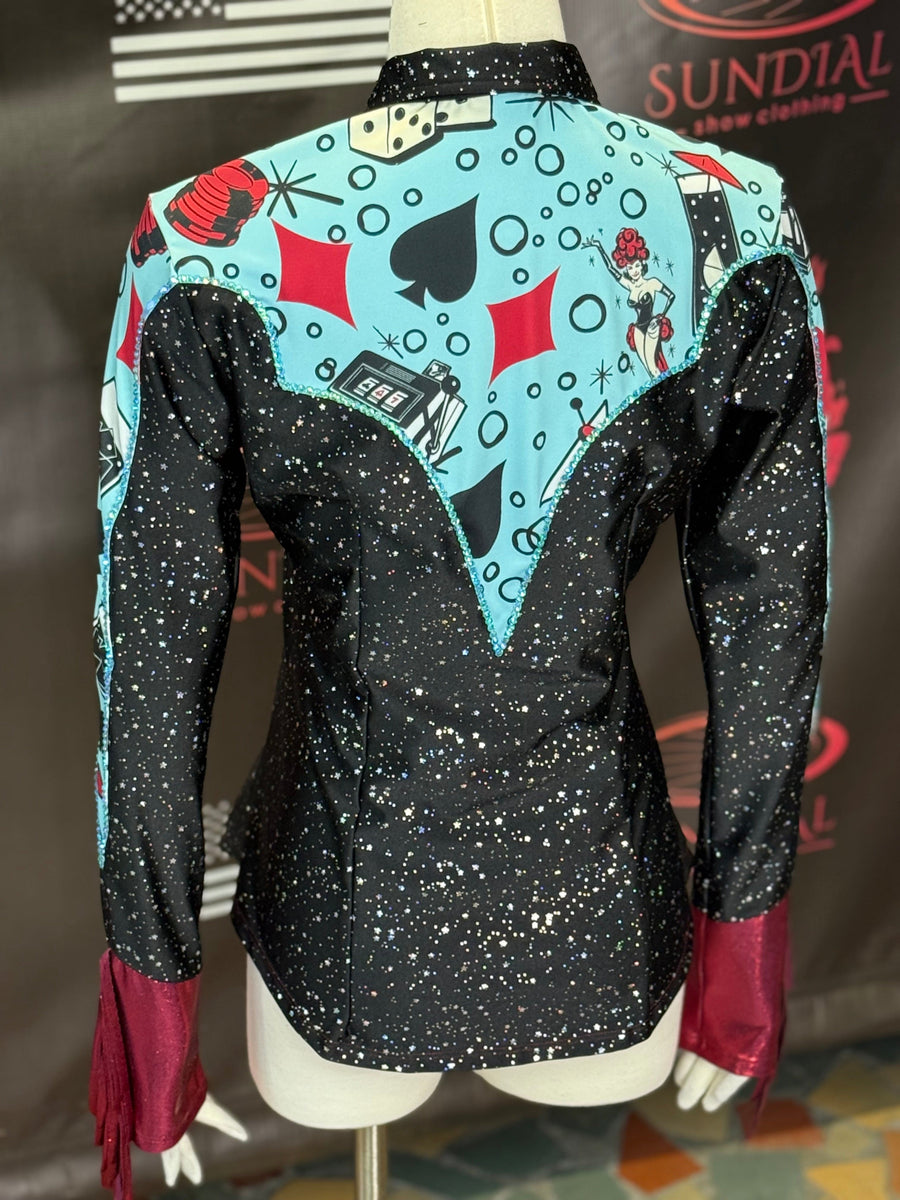 M - Showgirl Clementine + Fringe/Bling