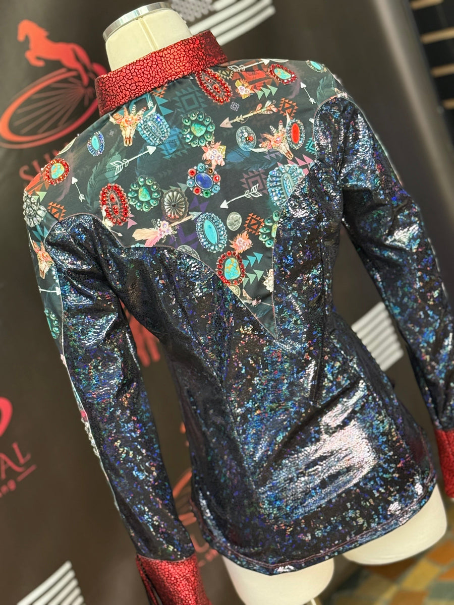 M - Squash This Clementine + Fringe/Bling