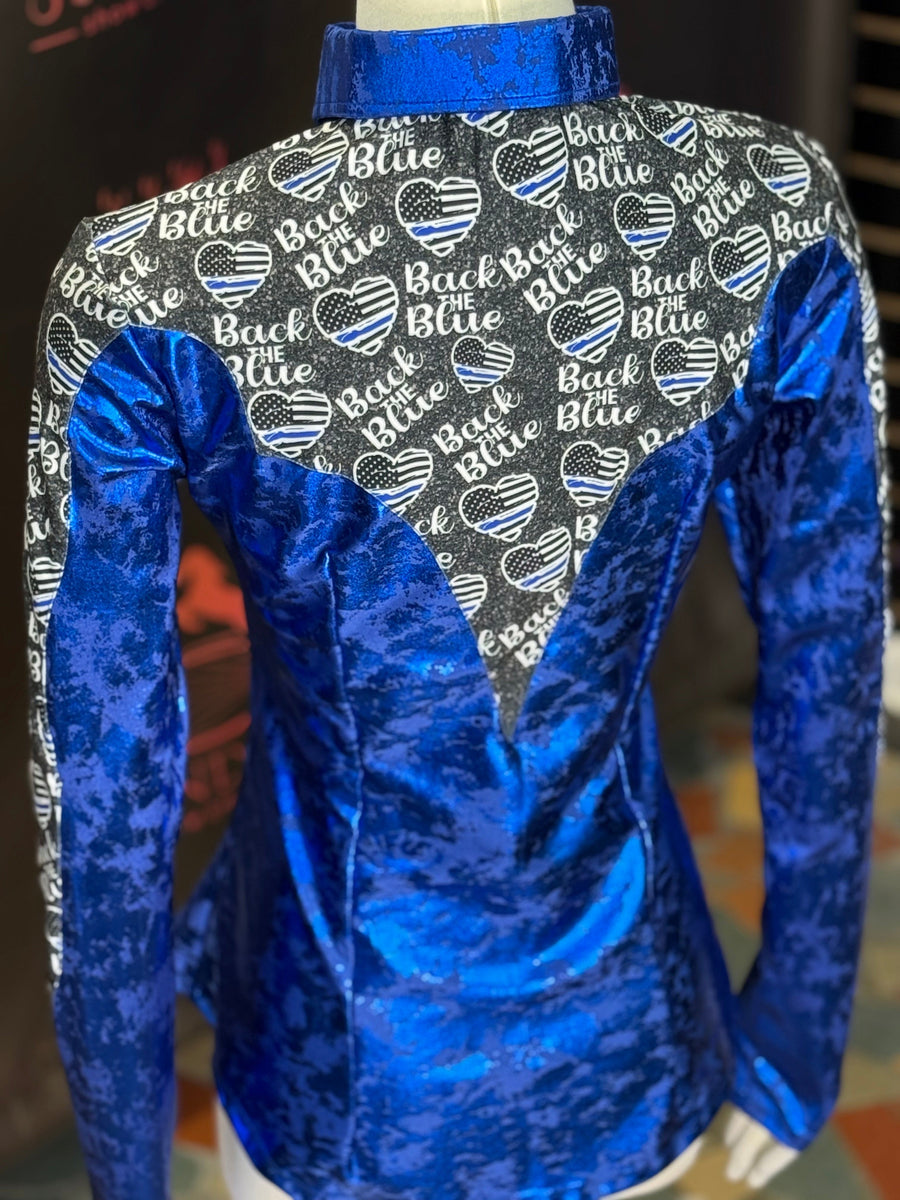 S - Back the Blue Clementine Cut