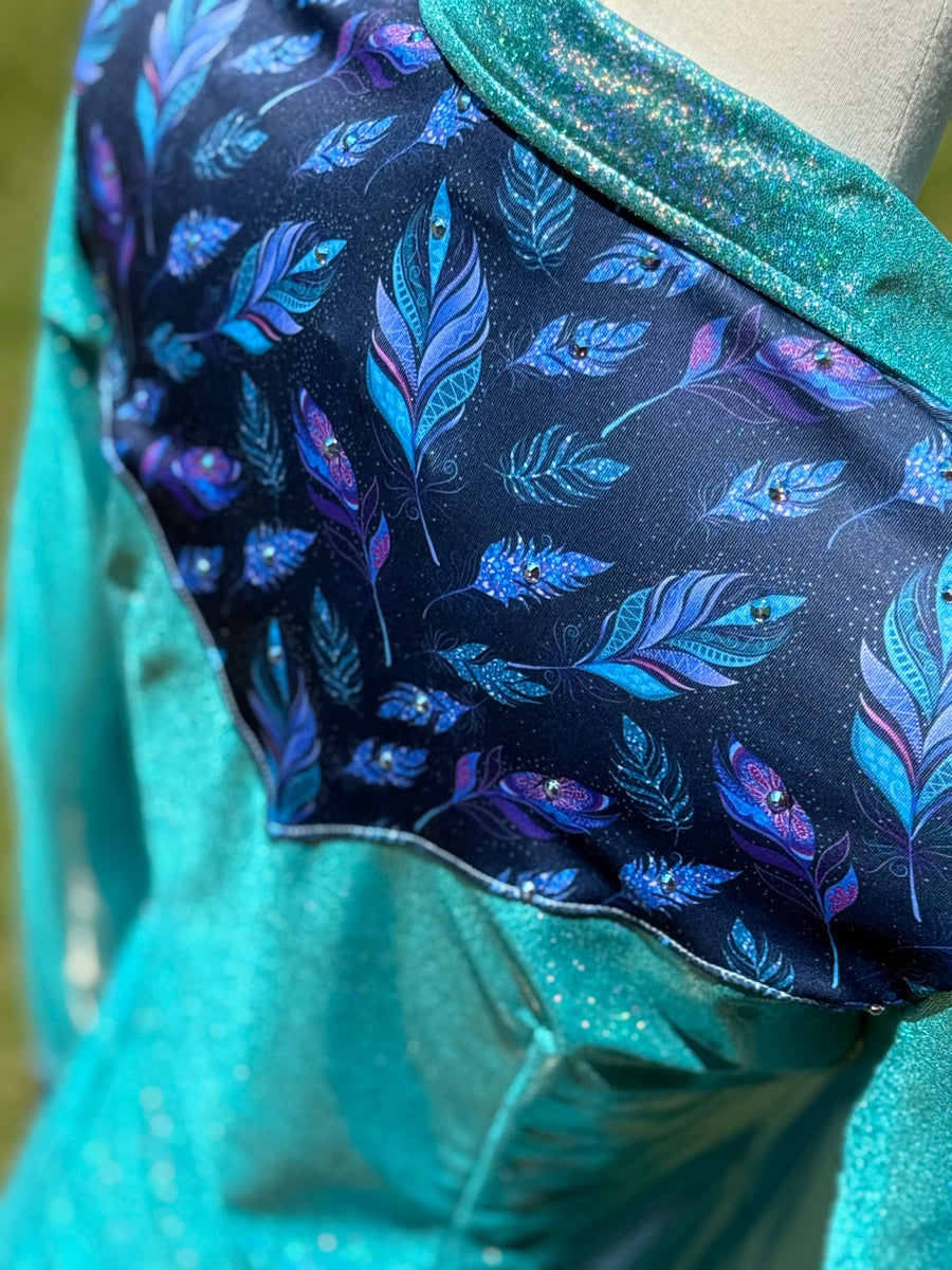 S - Magic Feather Yoke Style + Bling