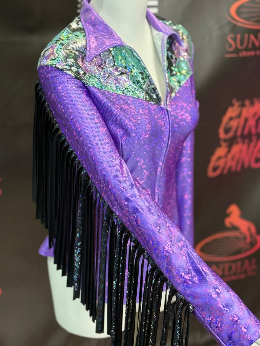 L - Crazy 8s Yoke + Fringe