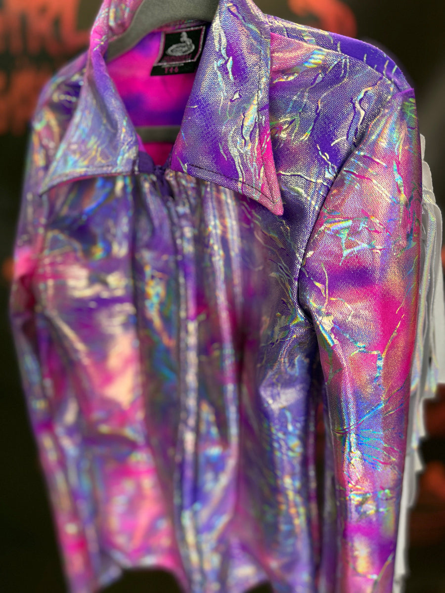 YS - Pink/Purple Thunder + Fringe
