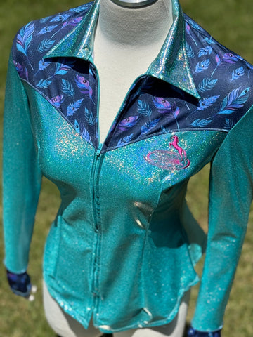 S - Magic Feather Yoke Style + Bling