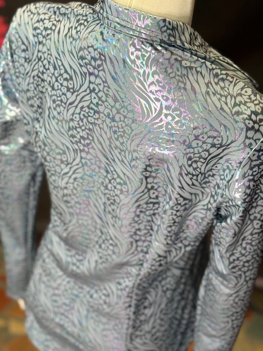 L - Lisa Leopard in Charcoal