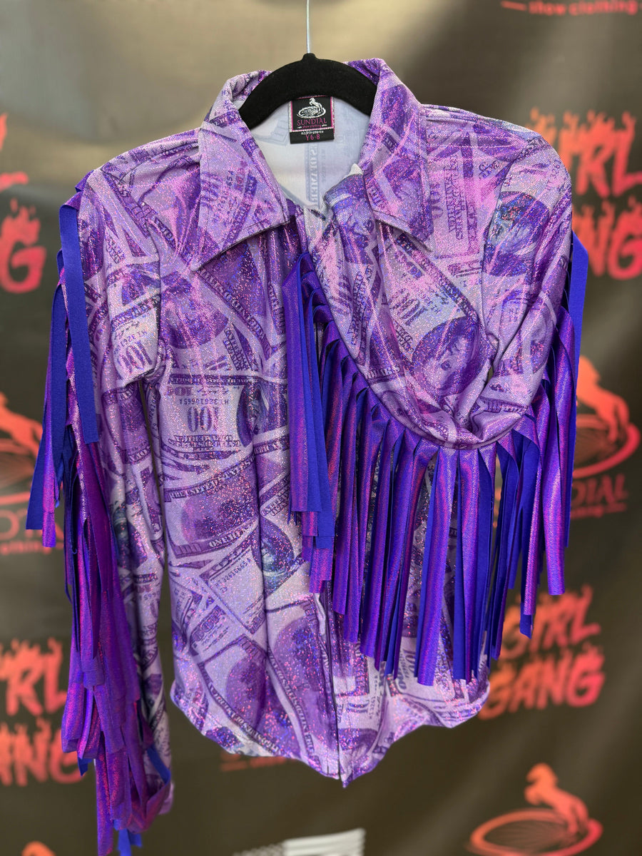 YM - Money Talks Purple + Fringe
